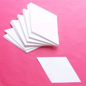 Patchwork Pap  Rombe 7cm - 100stk