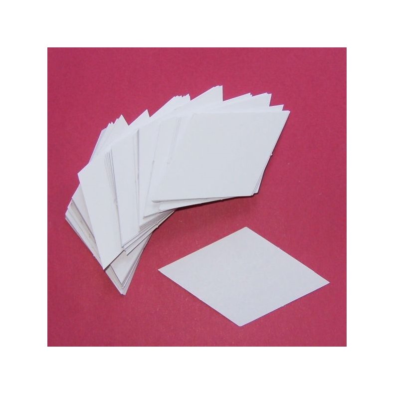 Patchwork Pap Rombe 4cm - 100stk