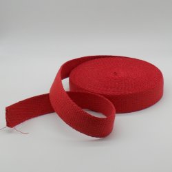 Bomuld gjord - R�d 30 mm