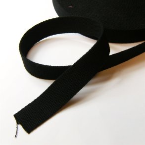 Gjord Bomuld Sort 30 Mm