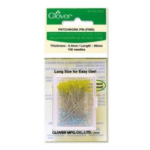 Patchwork knappen�le med glashoved