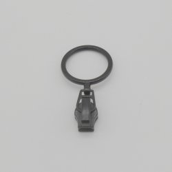 Glider med ring til spirallynl�s 4mm - Sort