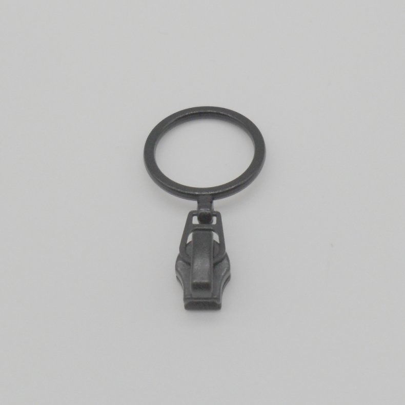 Glider med ring til spirallynl�s 4mm - Sort