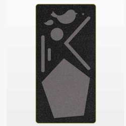 Accuquilt Skabelon - Bird & birdhouse 55604