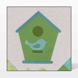Accuquilt Skabelon - Bird & birdhouse 55604