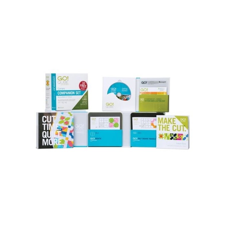 Accuquilt Skabeloner - Go! Qube 6" Block Companion Set - Corners 55784