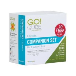 Accuquilt Skabeloner - Go! Qube 6" Block Companion Set - Corners 55784