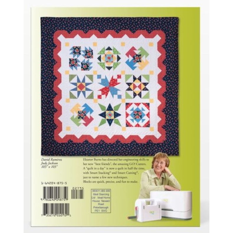 Accuquilt m�nsterbog - GO! Outside the box af Eleanor Burns