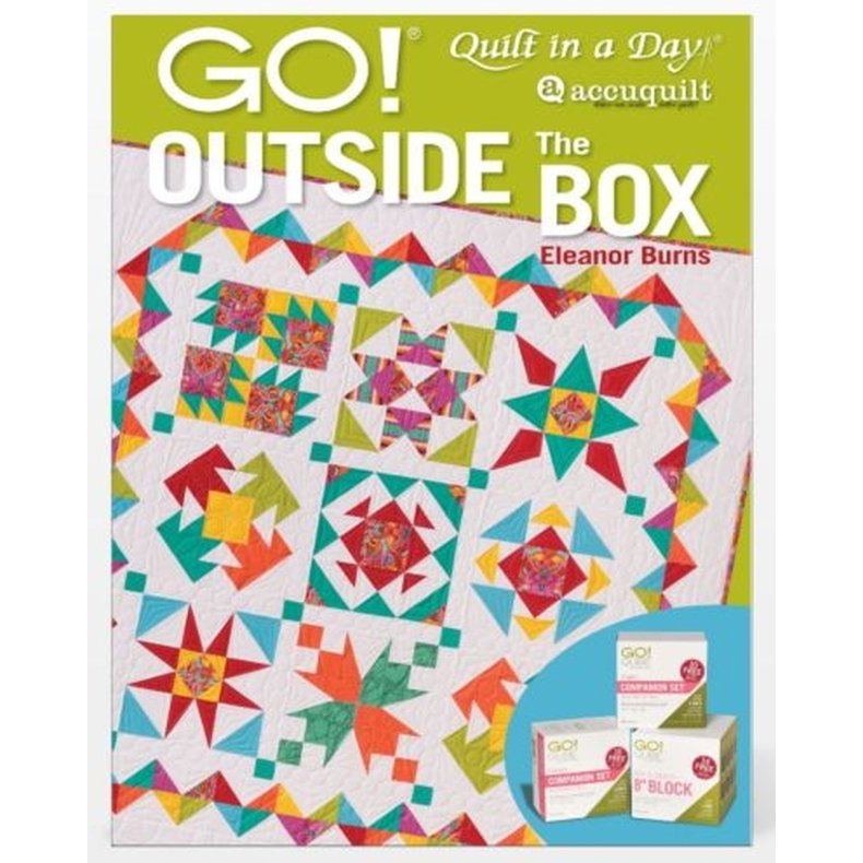 Accuquilt m�nsterbog - GO! Outside the box af Eleanor Burns
