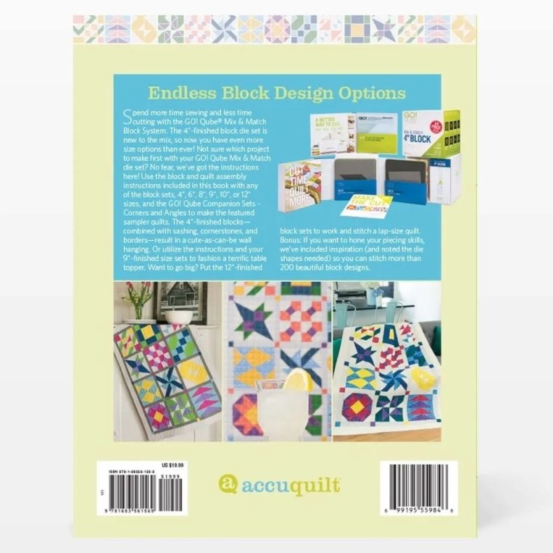 Accuquilt m�nsterbog - Mix &amp; Match Block System