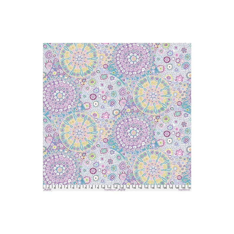 Kaffe Fassett Patchworkstof - Millefiore - Lilac
