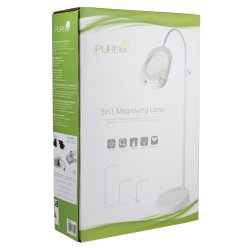 3 i1 Gulvlampe med lup