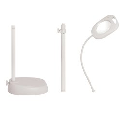 3 i1 Gulvlampe med lup