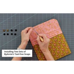 ByAnnie - V�rkt�jsfri trykknapper 13mm - Nikkel