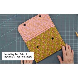 ByAnnie - V�rkt�jsfri trykknapper 13mm - Nikkel