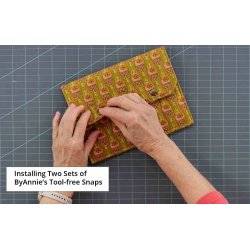 ByAnnie - V�rkt�jsfri trykknapper 13mm - Nikkel