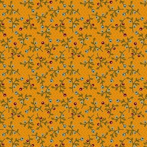 EQP Patchworkstof - Floral abundance - Honey