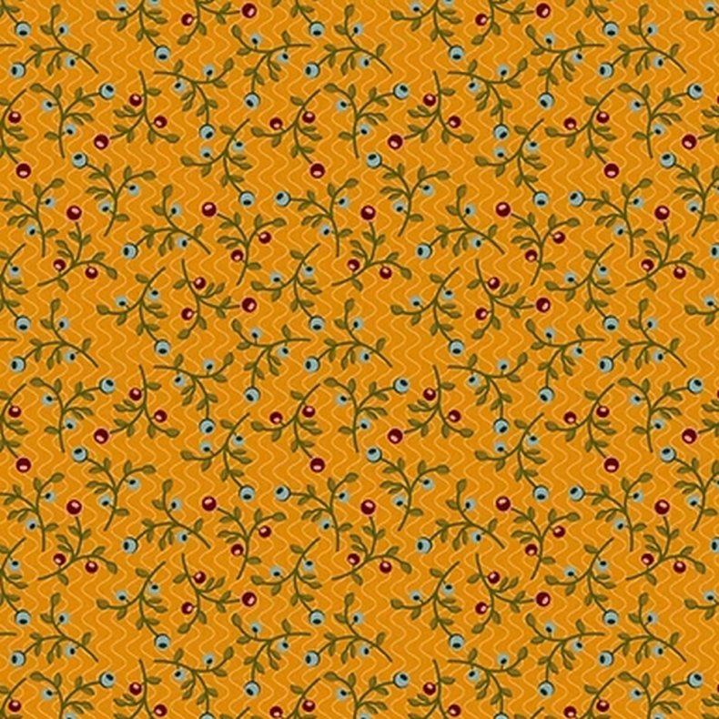EQP Patchworkstof - Floral abundance - Honey