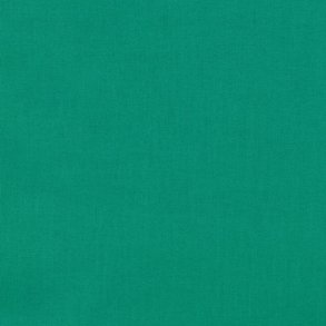 Ensfarvet patchworkstof - Kona Jade Green #1183