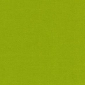 Ensfarvet patchworkstof - Kona Lime #1192