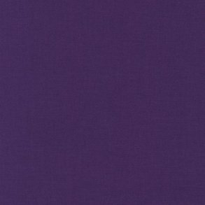 Ensfarvet patchworkstof - Kona Purple #1301
