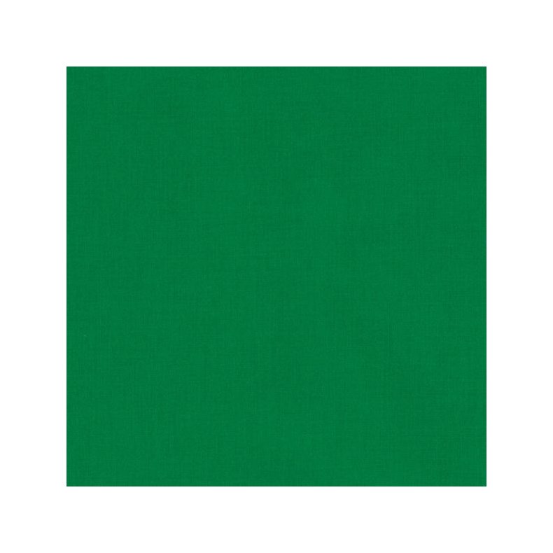 Ensfarvet patchworkstof - Kona Clover #28