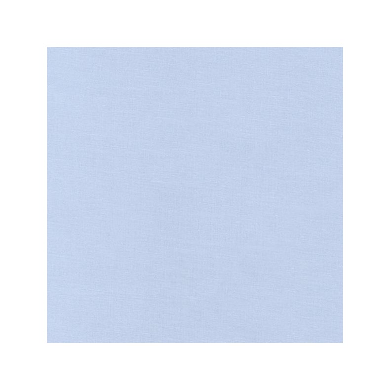 Ensfarvet patchworkstof -  Kona Cloud #152