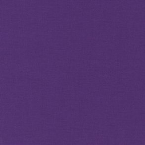 Ensfarvet patchworkstof - Kona Mulberry #80