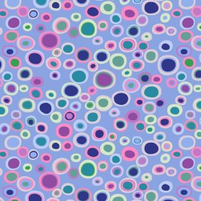 Kaffe Fassett Patchworkstof - Bubbles - Blue