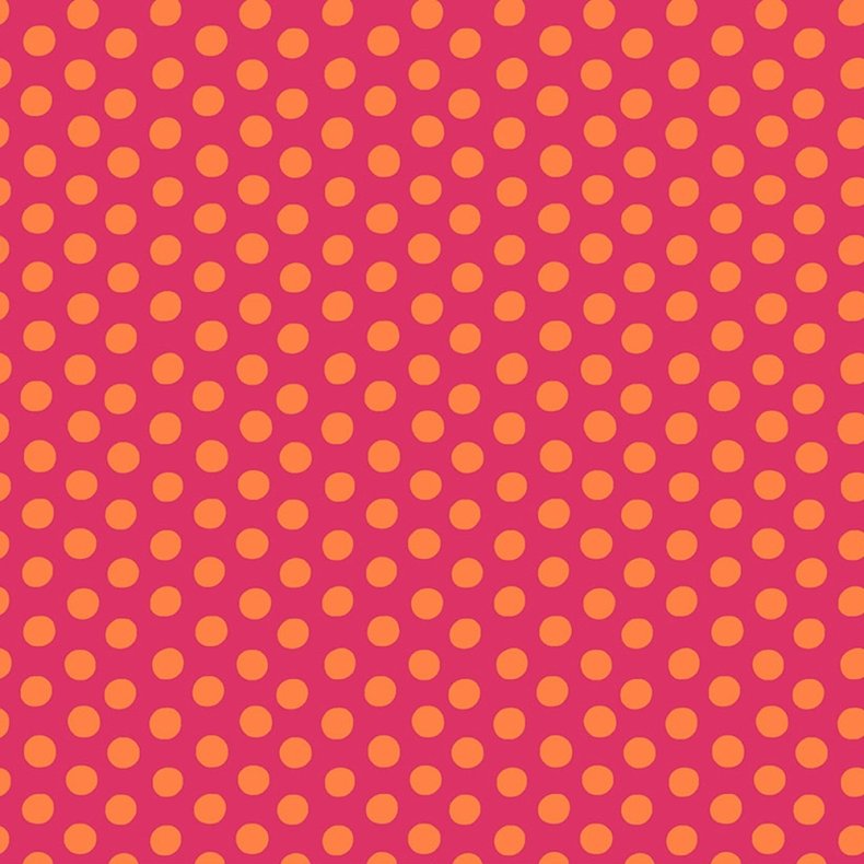 Kaffe Fassett Patchworkstof - Spot - Pink