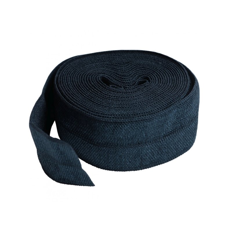 Fold-over Elastik fra ByAnnie 3/4 inch bred - Navy