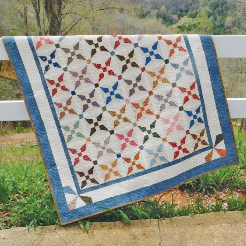 Patchwork M�nster - Kitty cornered chain