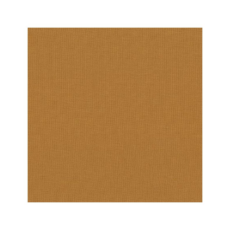 Ensfarvet patchworkstof - Kona Leather #178