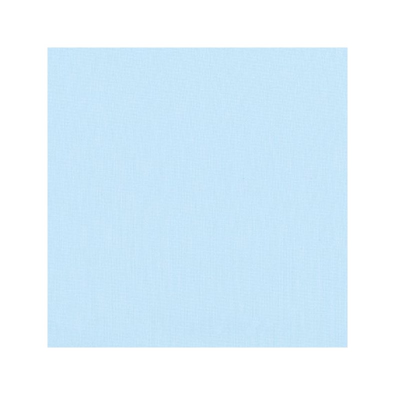 Ensfarvet patchworkstof - Kona Breeze #266