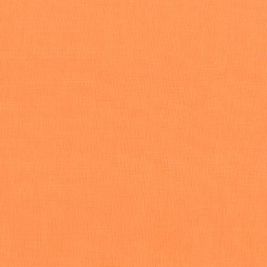 Ensfarvet patchworkstof - Kona Cantaloupe #59