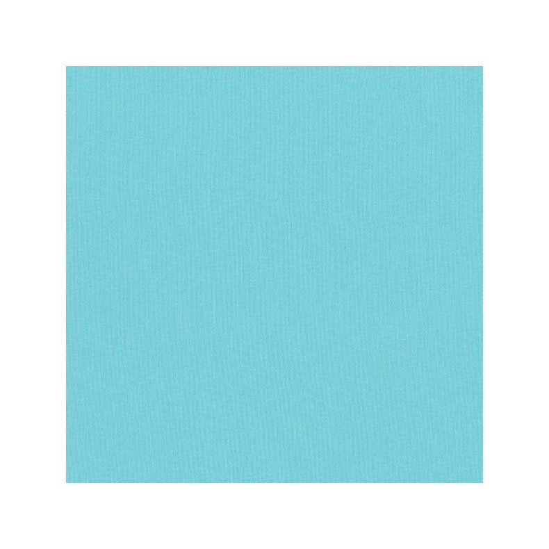 Ensfarvet patchworkstof - Kona Waterfall #866