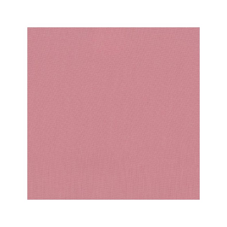 Ensfarvet patchworkstof - Kona Foxglove #956