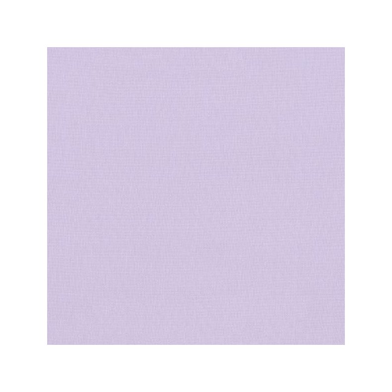 Ensfarvet patchworkstof - Kona Princess #844