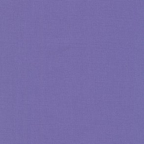 Ensfarvet patchworkstof - Kona Amethyst #1003