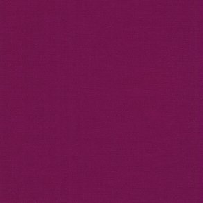 Ensfarvet patchworkstof - Kona Berry #1016