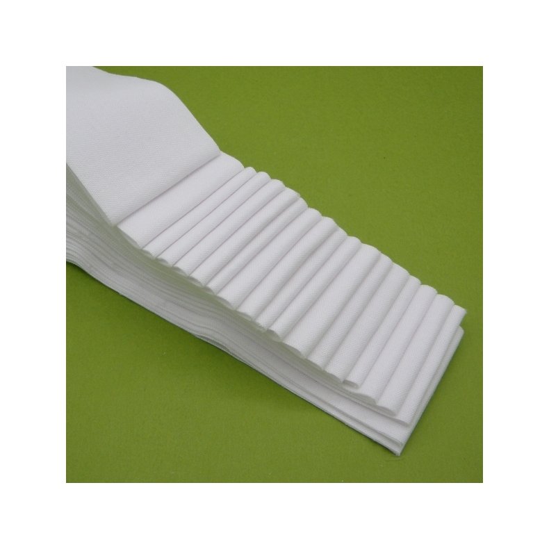 20 Strimler 1� inch hvid Kona