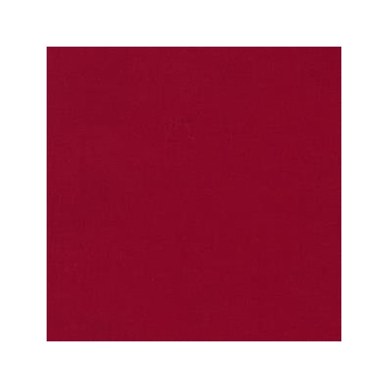 Bagside patchworkstof - Kona Rich red #1551