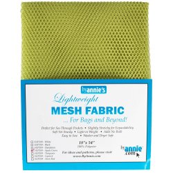 Mesh Stof til tasker - Apple Green - 18 x 54 inch