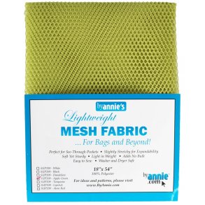 Mesh Stof til tasker - Apple Green - 18 x 54 inch