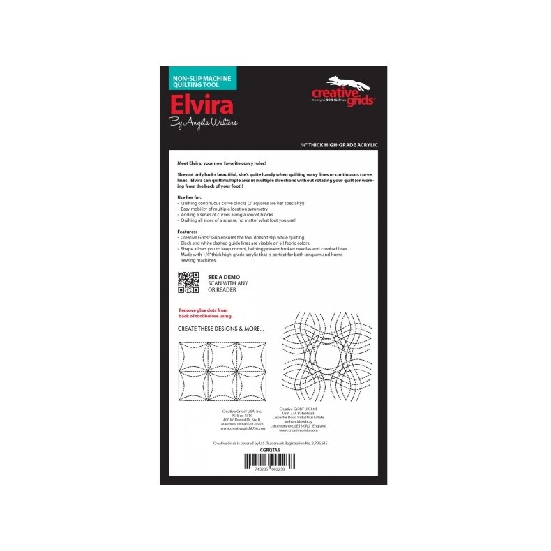 Machine Quilting Tool - Elvira