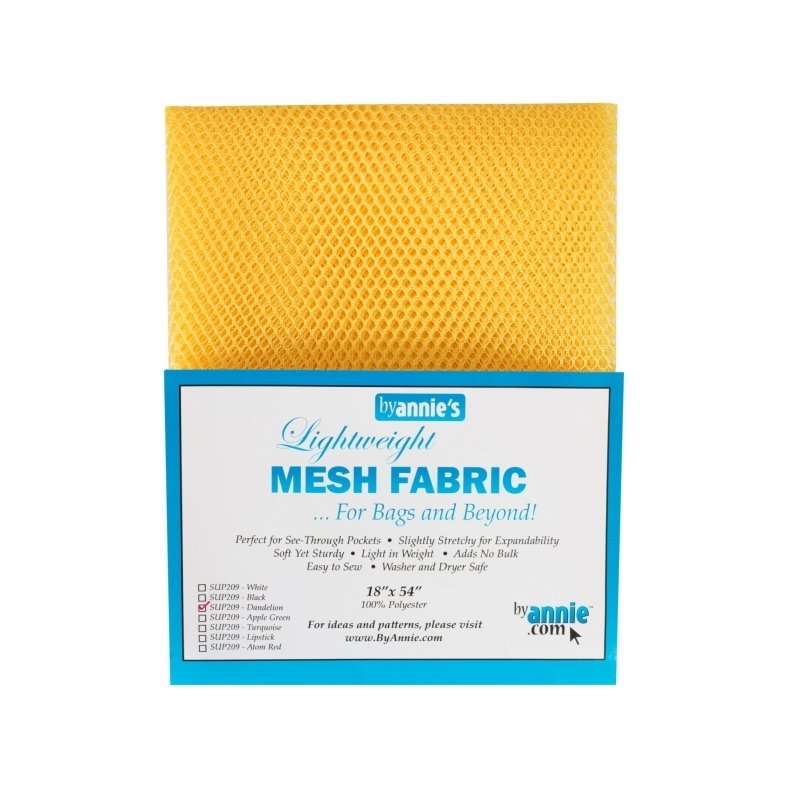 Mesh Stof til tasker - Dandelion 18 x 54 inch