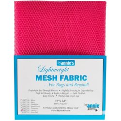 Mesh Stof til tasker - Lipstick 18 x 54 inch