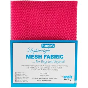 Mesh Stof til tasker - Lipstick 18 x 54 inch