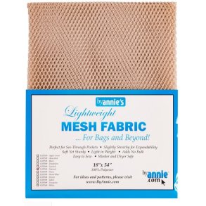 Mesh Stof til tasker - Natural 18 x 54 inch