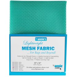 Mesh Stof til tasker - Turquoise 18 x 54 inch